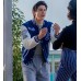 School Spirits 2023 Milo Manheim (Wally Clark) Varsity Jacket